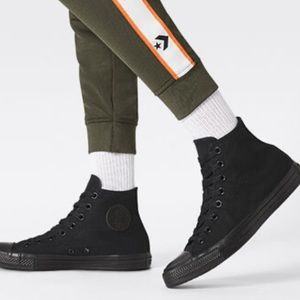 Black High Top Converse